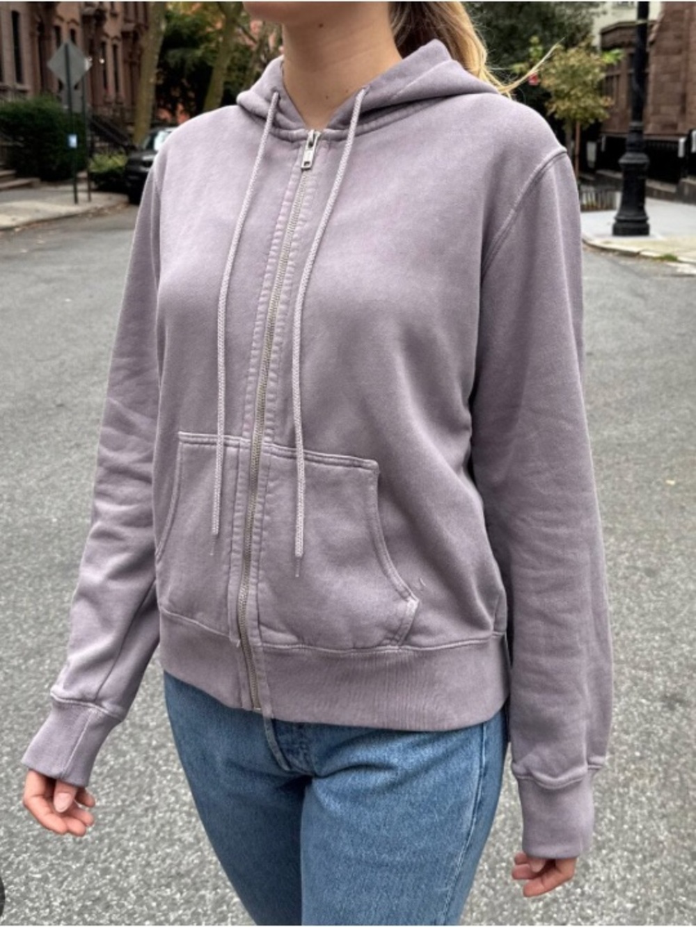 Brandy Melville Christy Hoodie - light purple
